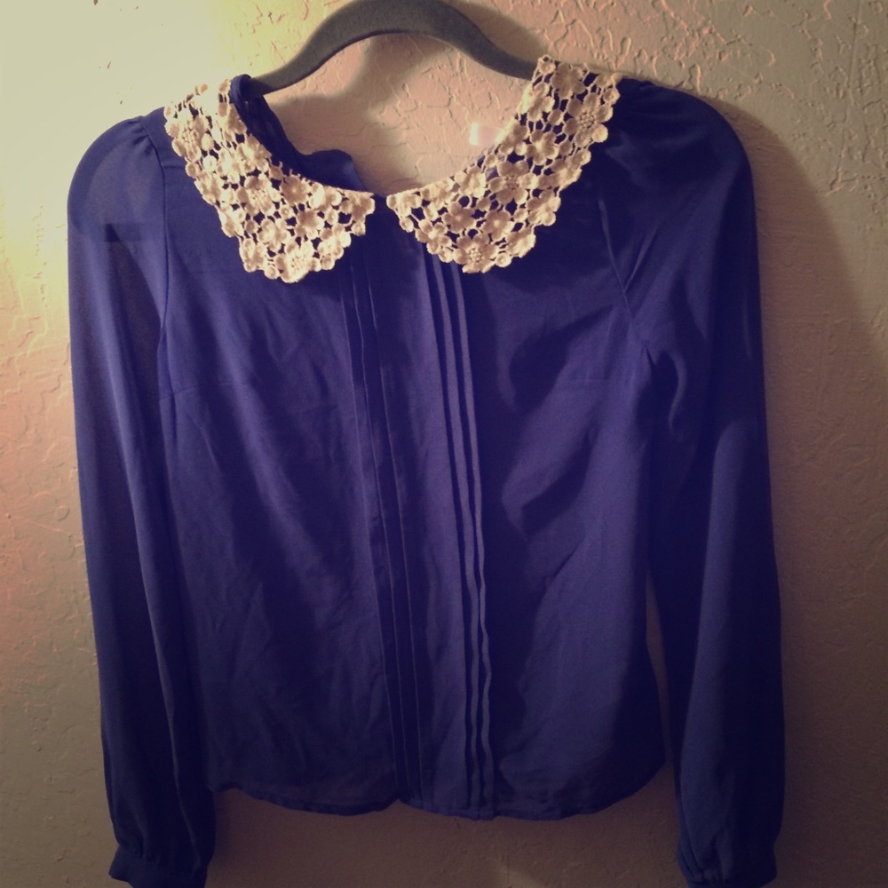 Peter Pan blouse